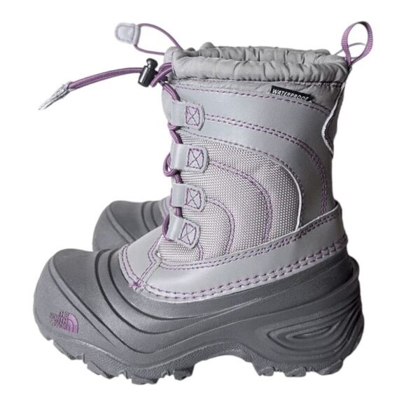 THE NORTH FACE Alpenglow IV Waterproof Boot Kid's Size 11 - Picture 3 of 9